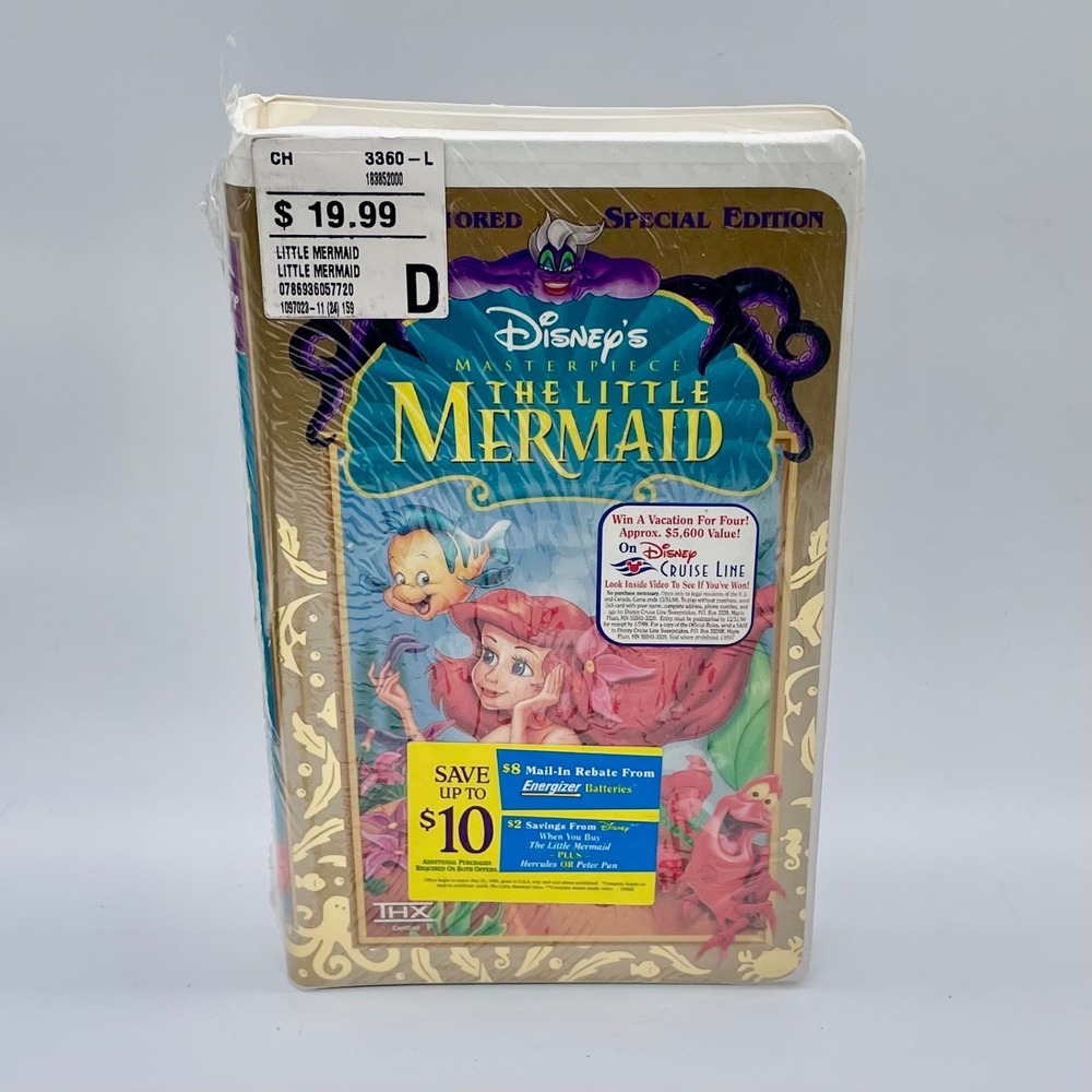The Little‎ Mermaid (VHS, 1998, Special Edition)